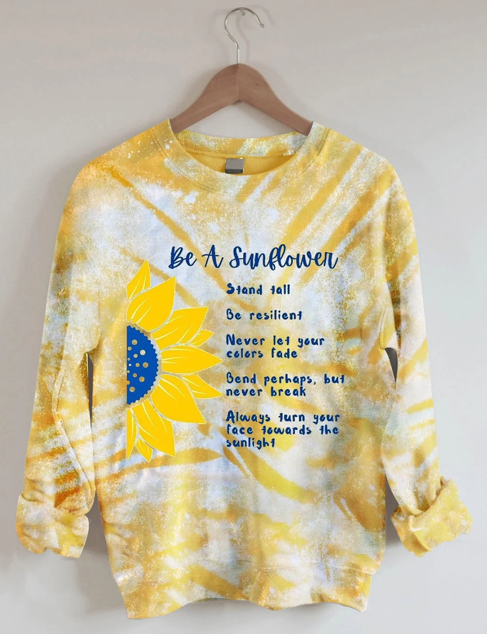 Be Sunflower Sweatshirt Inspired Clothing Best Holiday Presents For Sunflower Lovers