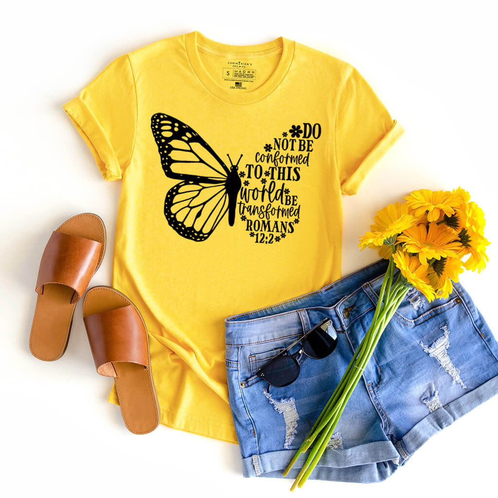 Be Transformed Shirt Christian Gifts For Women