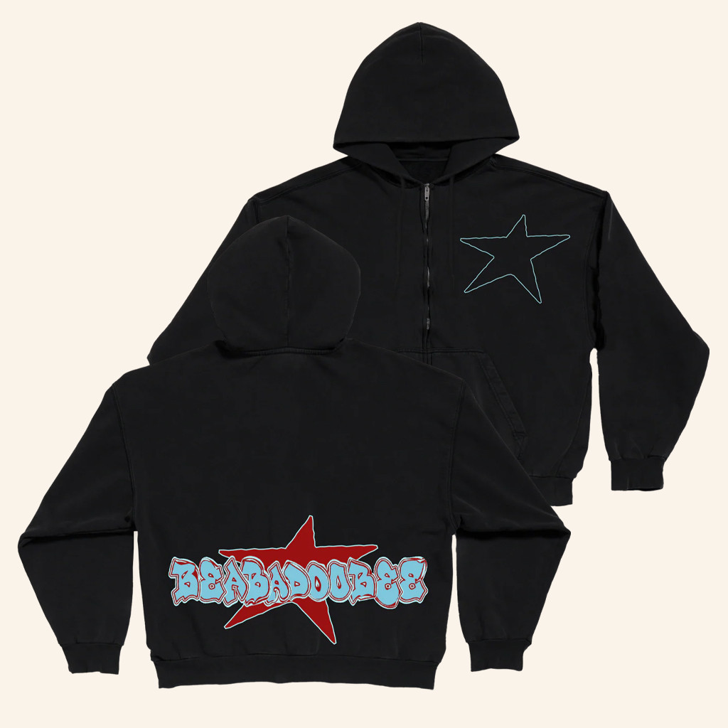 Beabadoobee Merch Star Zip Hoodie Birthday Gifts For Music Lovers Beabadoobee Merch Star Zip Hoodie Birthday Gifts For Music Lovers
