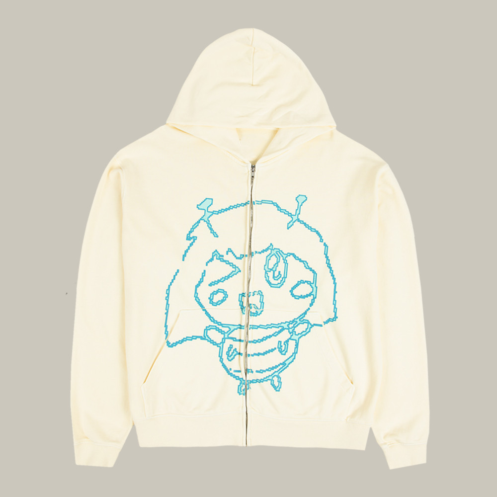 Beabadoobee Merch Zip Hoodie Cartoon Character Beabadoobee Clothing Gifts For Her