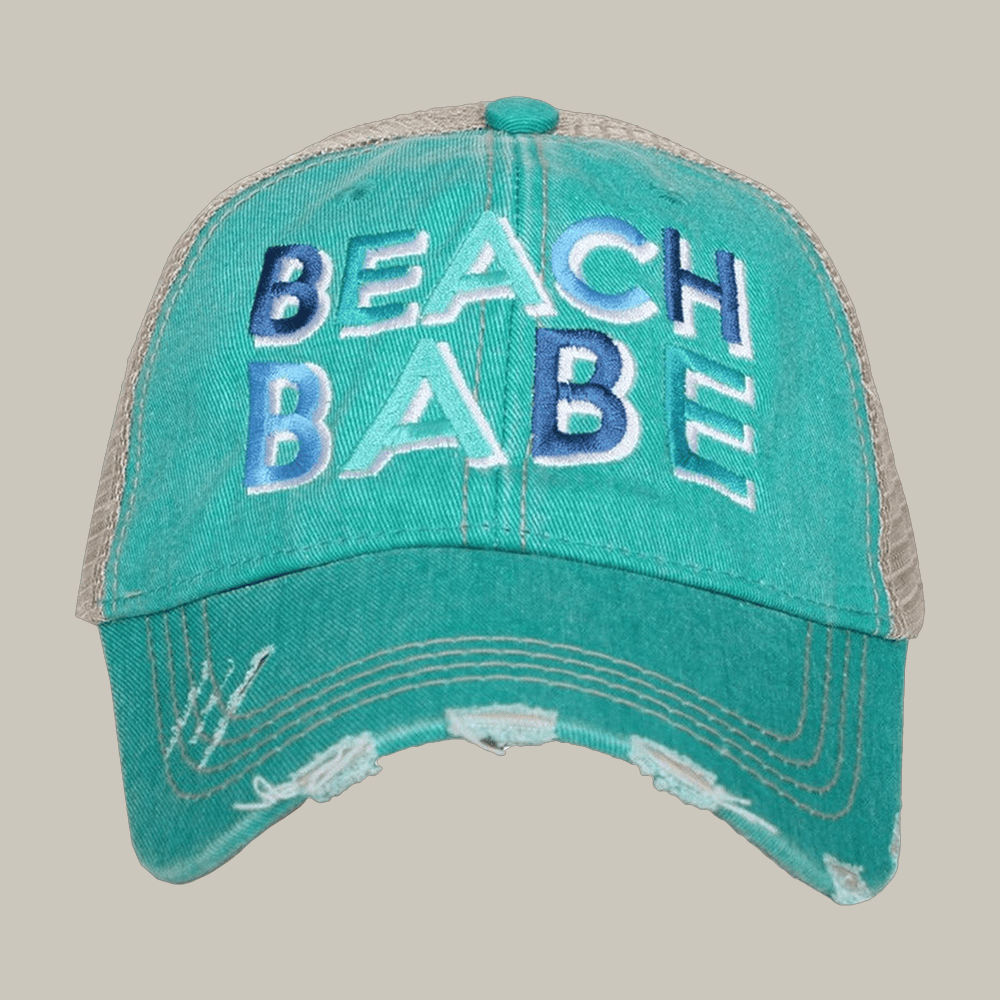 Beach Babe Trucker Hat Funny Sayings Hat Cool Gift For Brother