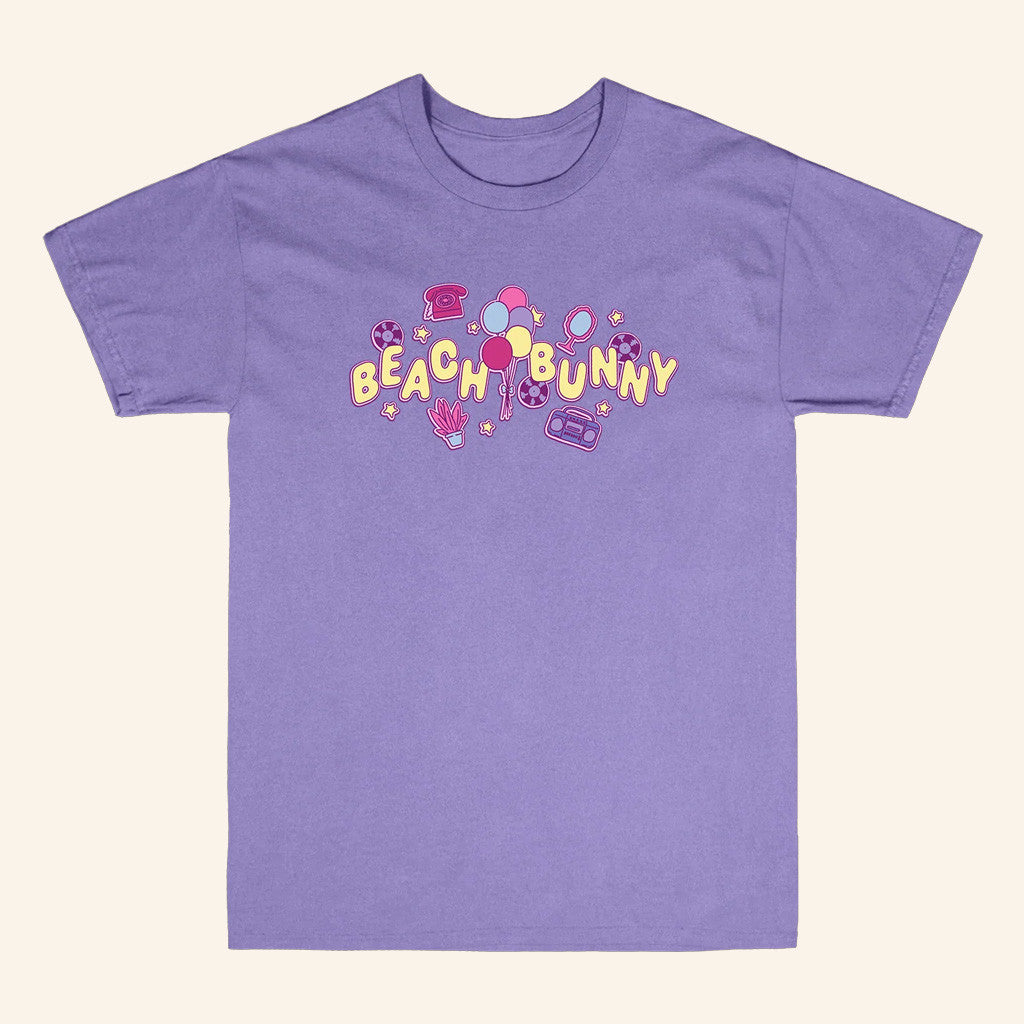 Beach Bunny Merch Tunnel Vision Purple T-Shirt Gifts For Friends