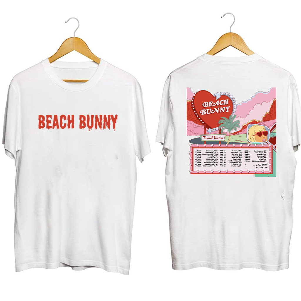 Beach Bunny Tour 2025 Shirt Beach Bunny Merch Gifts For Rock Fans