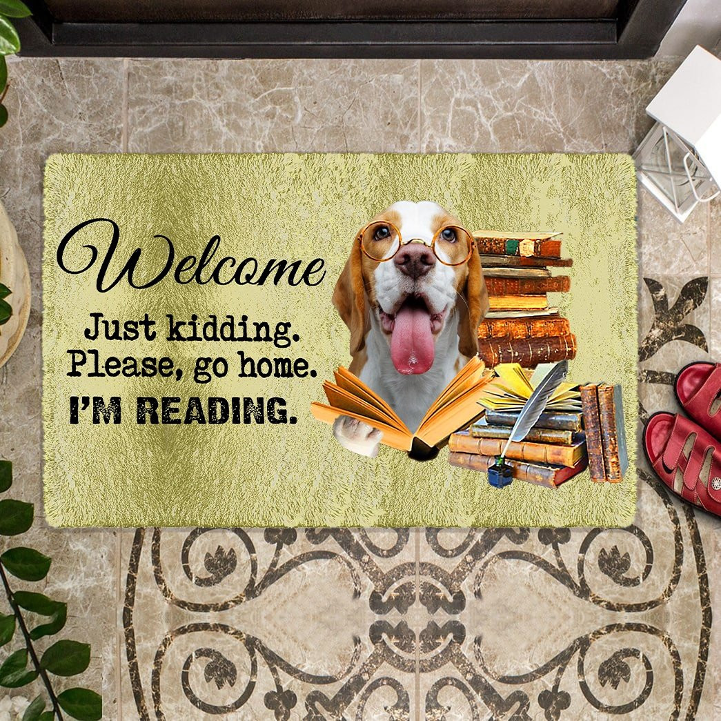 Beagle Welcome Just Kidding Please Go Home Doormat Front Door Decor Best Presents For Dog