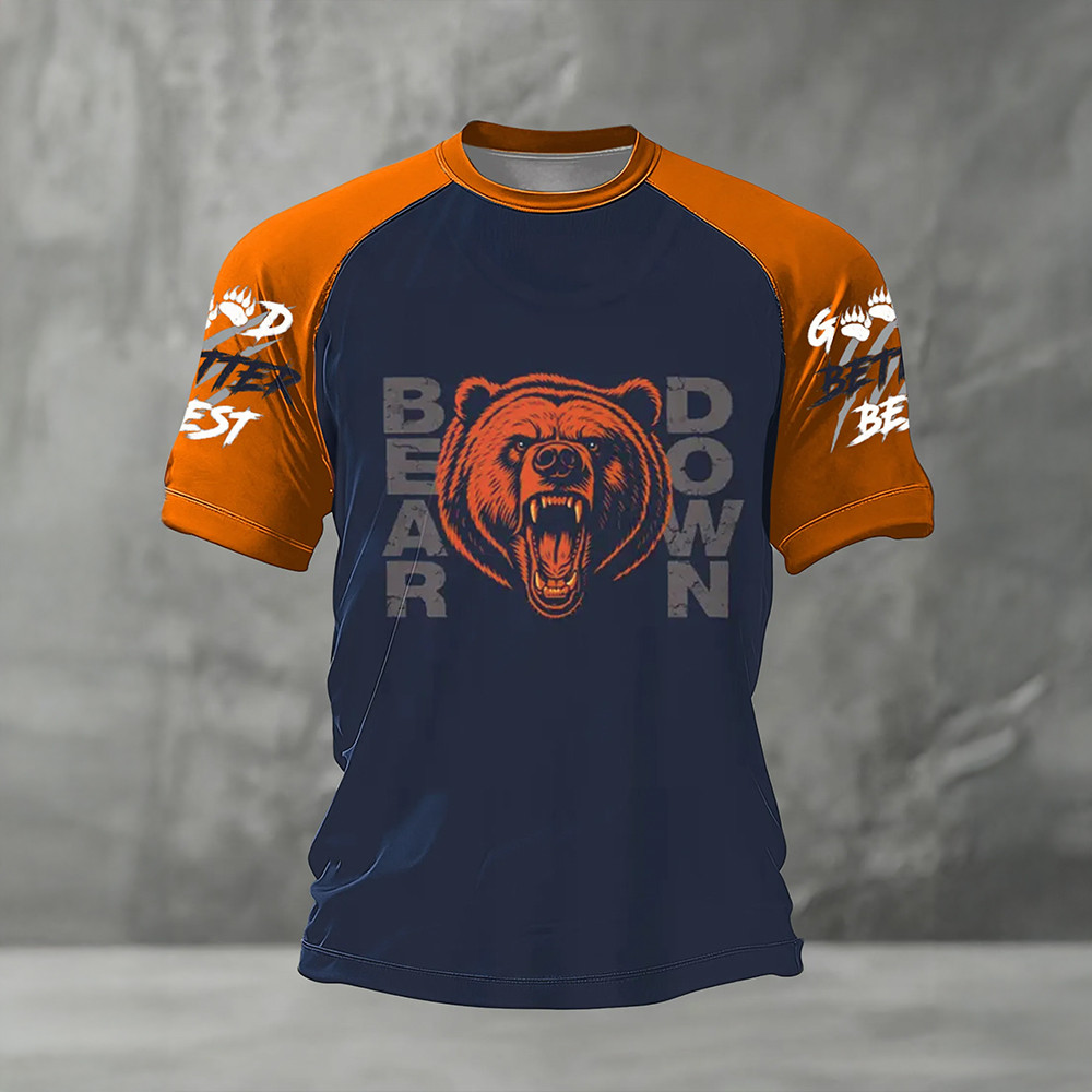 Bear Down Bear Mascot T-Shirt Football Game Day Clothes Best Gifts For Fans