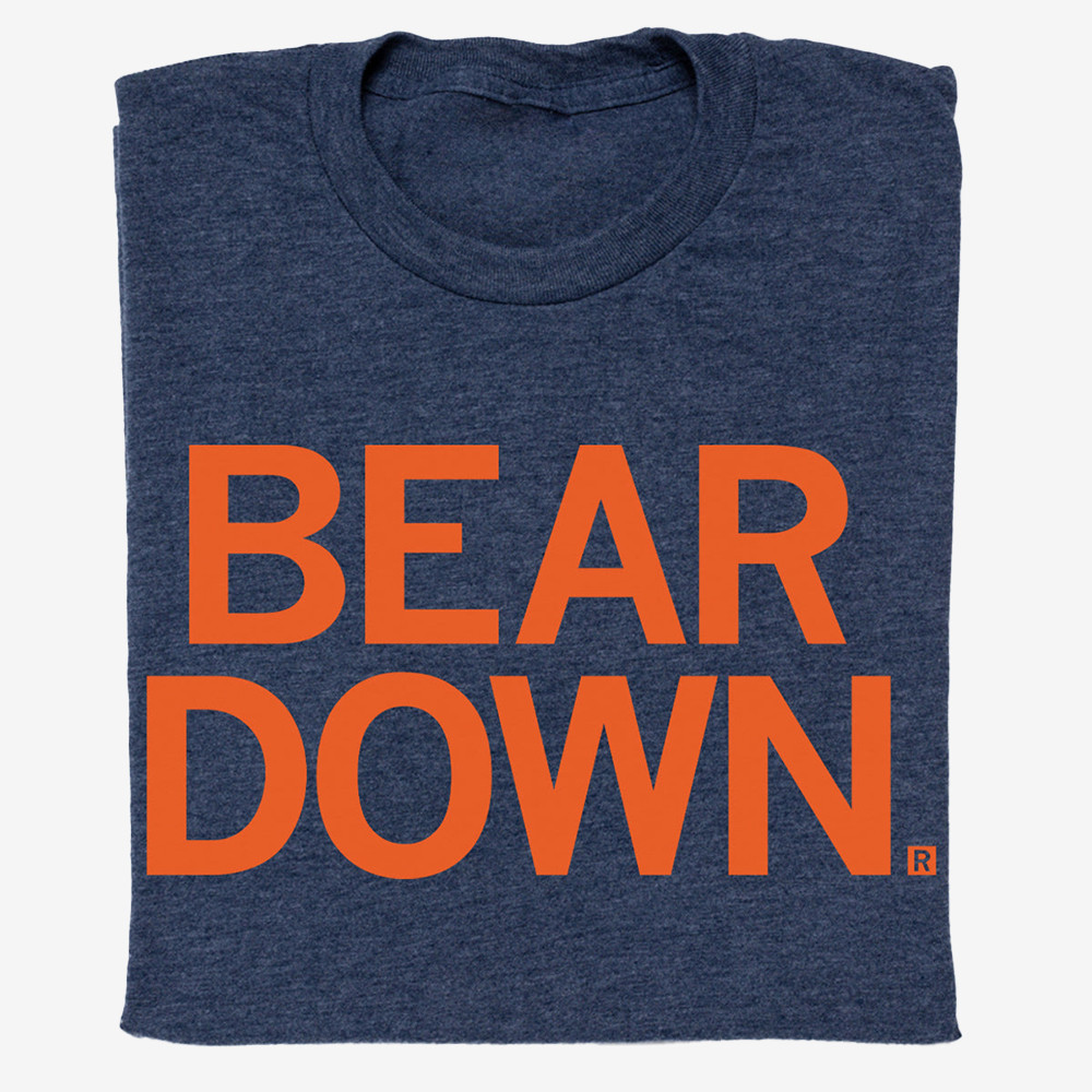 Bear Down Chicago Bears T-Shirt Game Day Shirt Unique Gifts For Bears Nation