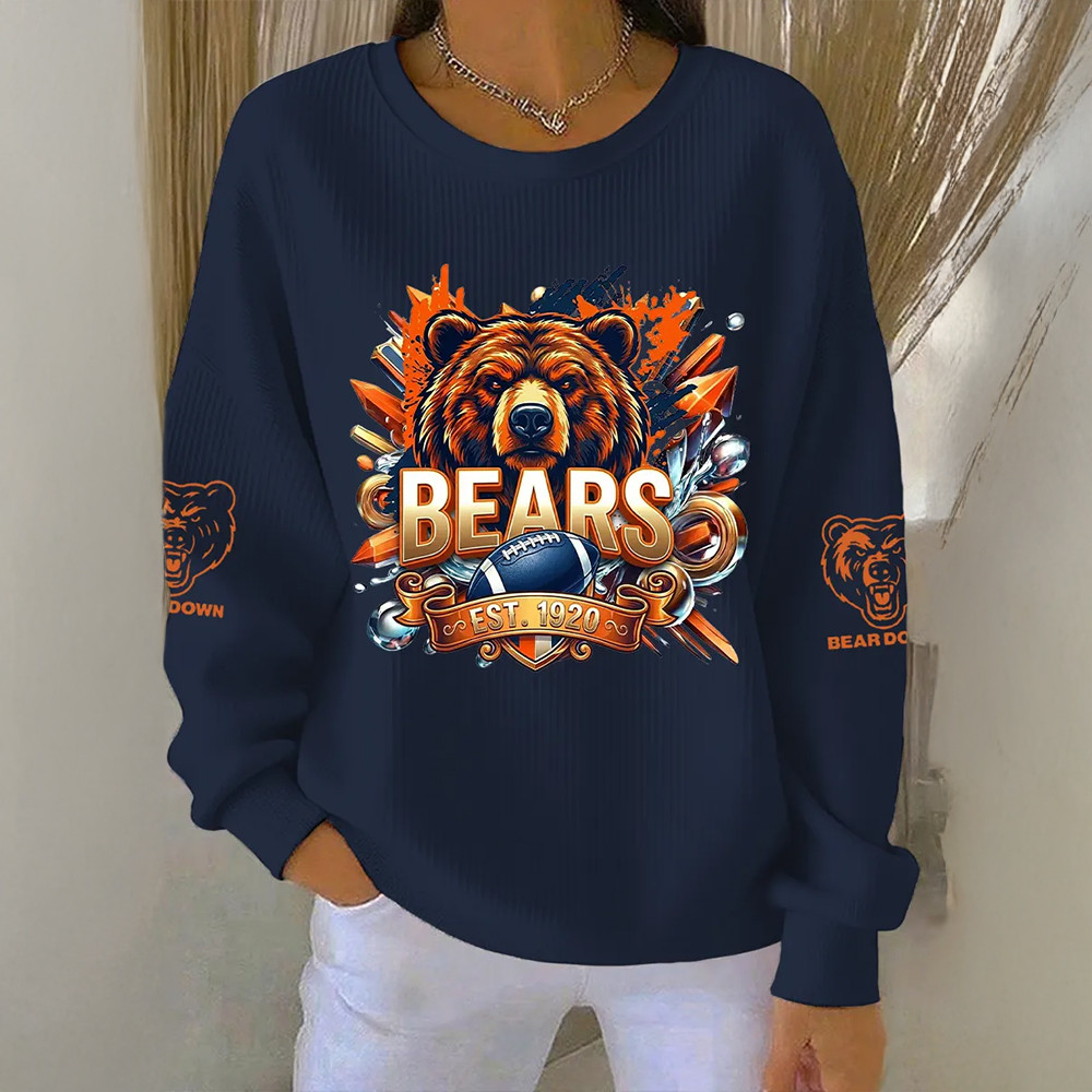 Bear Down Est 1929 Sweatshirt Game Day Apparel Gift For Bears Nation