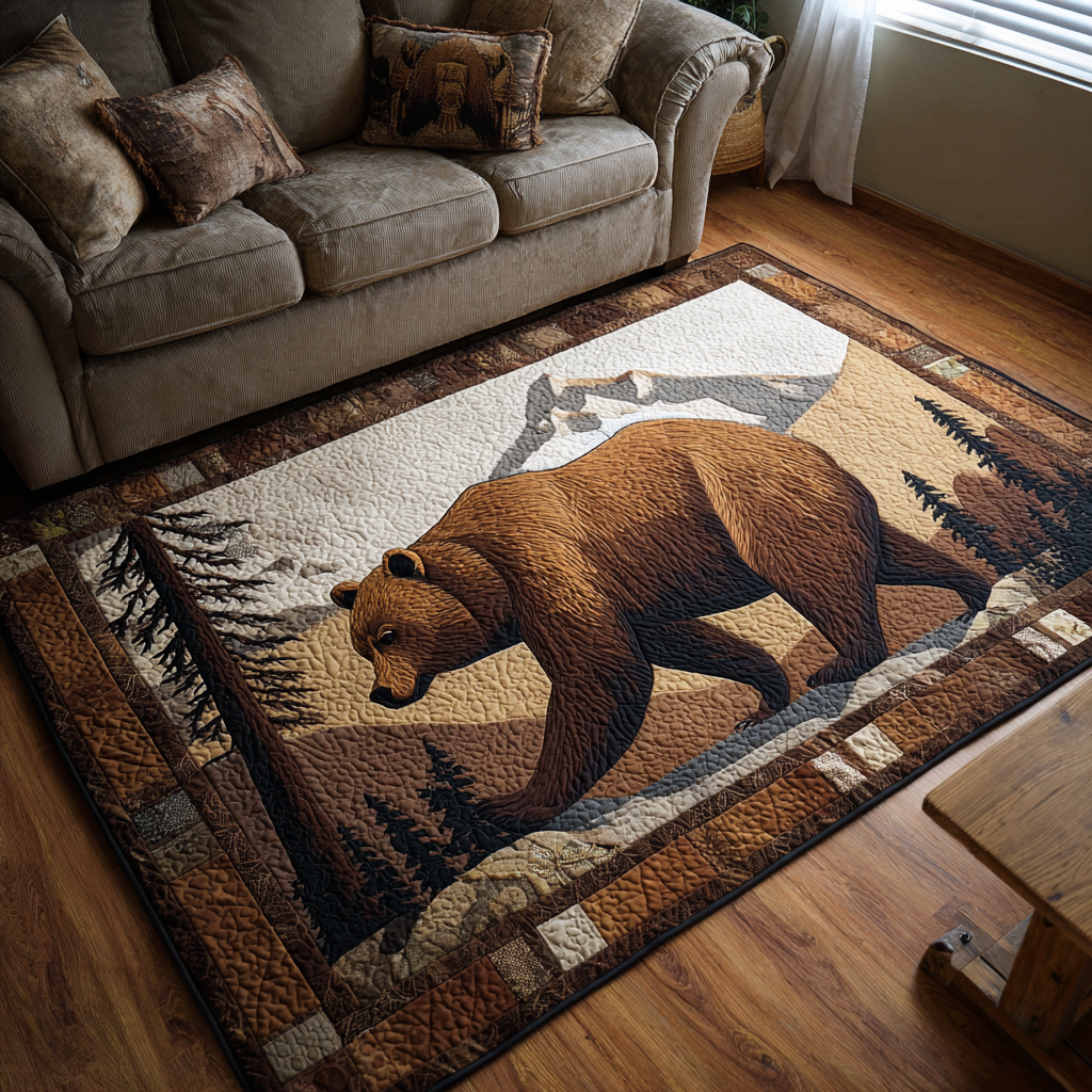 Bear Haven Area Rug Home Entrance Decor Ideas Presents For Bear Lovers