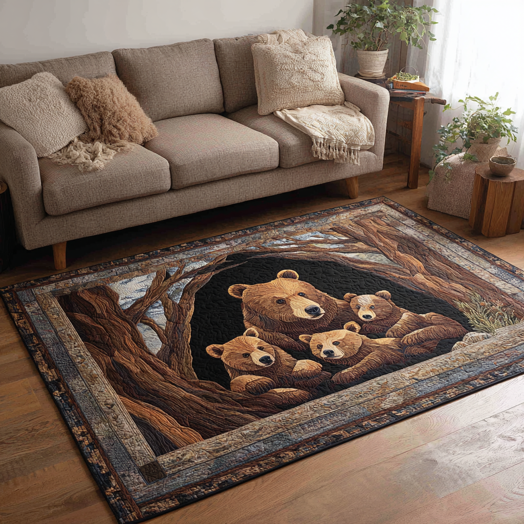 Bear Path Area Rug Entryway Ideas Bear Christmas Presents