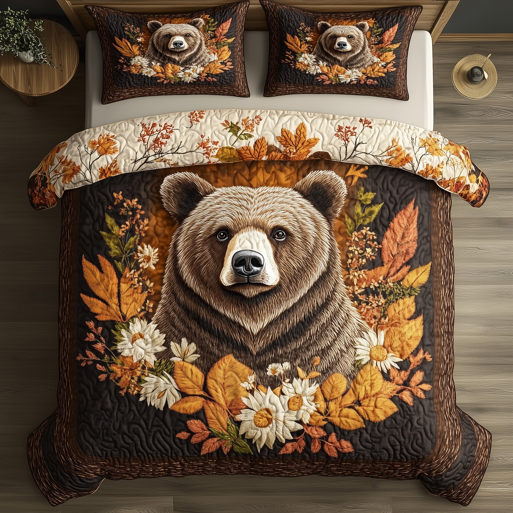 Bear Spirit Duvet Cover Set Fatherâ€™s Day Merch Gift