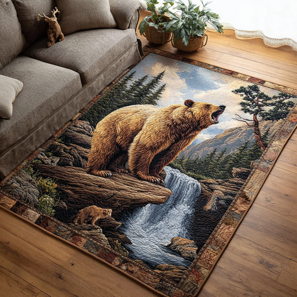 Bear Trail Area Rug Front Entryway Ideas Gift Ideas For Bear Lovers