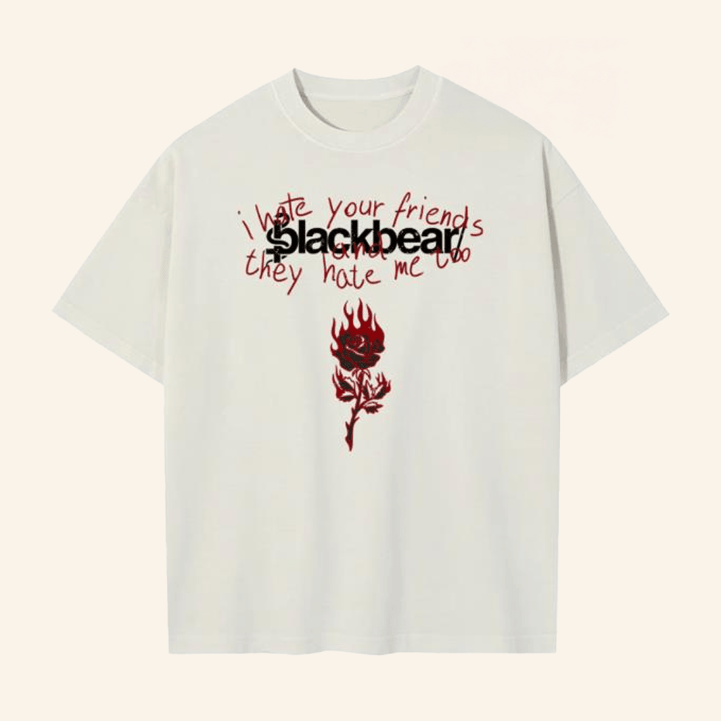 Bear Trap Merch Burning Rose T-Shirt Best Gifts For Husband Bear Trap Merch Burning Rose T-Shirt Best Gifts For Husband