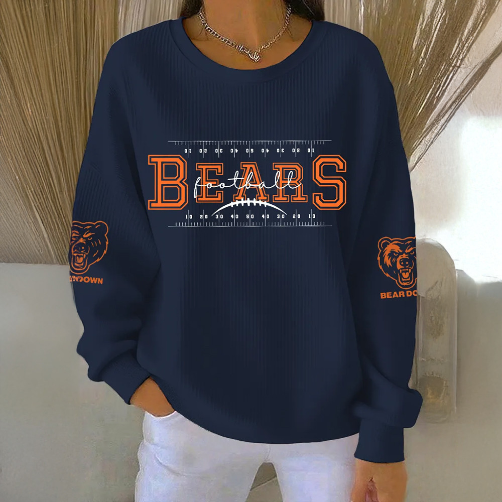 Bears Down Sweatshirt Monster Of The Midway Bears Nation Clothing