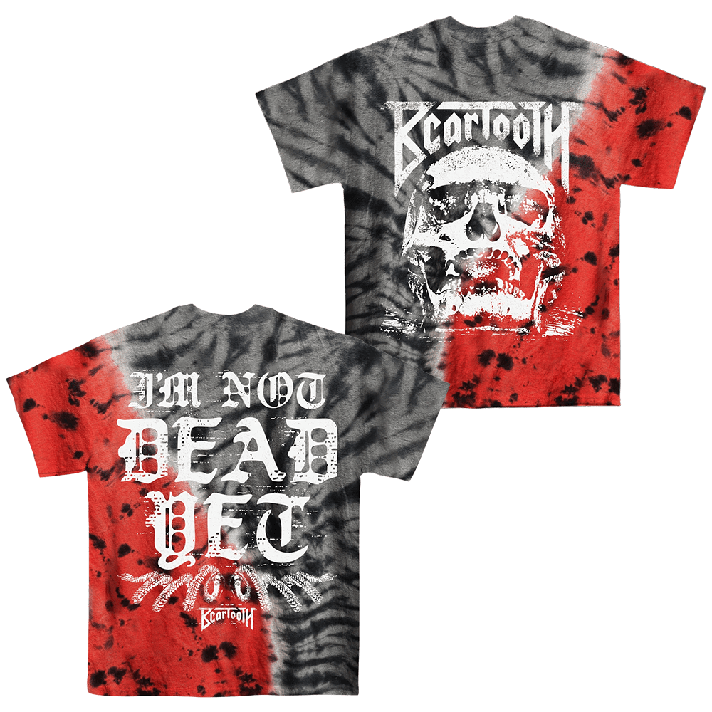 Beartooth Merch Beartooth Skull Tie Dye T-Shirt Unique Dad Gifts For Father's Day