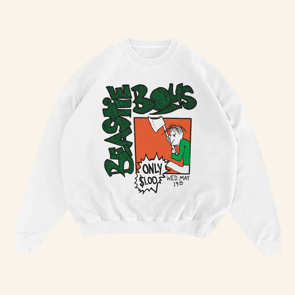 Beastie Boys Merch Axe Flyer Crewneck Beastie Boys Sweatshirt Birthday Gift For Him Beastie Boys Merch Axe Flyer Crewneck Beastie Boys Sweatshirt Birthday Gift For Him