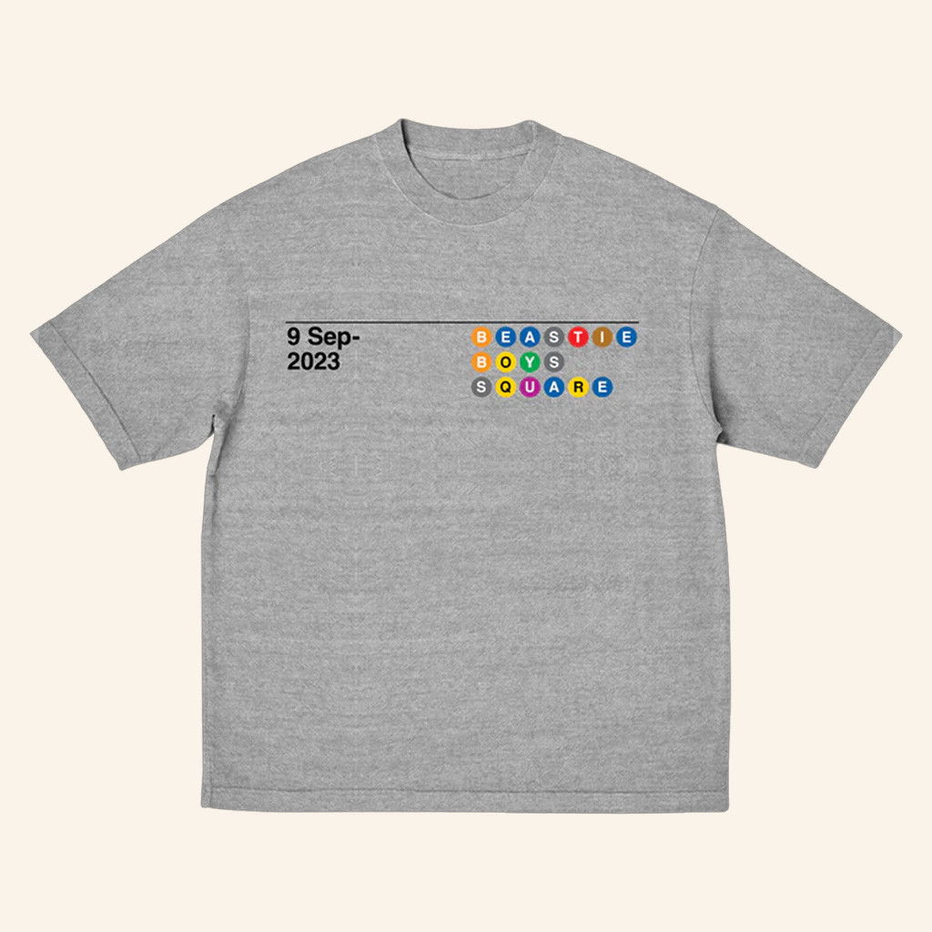 Beastie Boys Merch Beastie Boys Square Subway T-Shirt Gifts For Hip Hop Fans