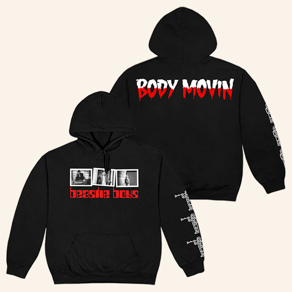 Beastie Boys Merch Body Movin Hoodie Gifts For Hip Hop Lovers