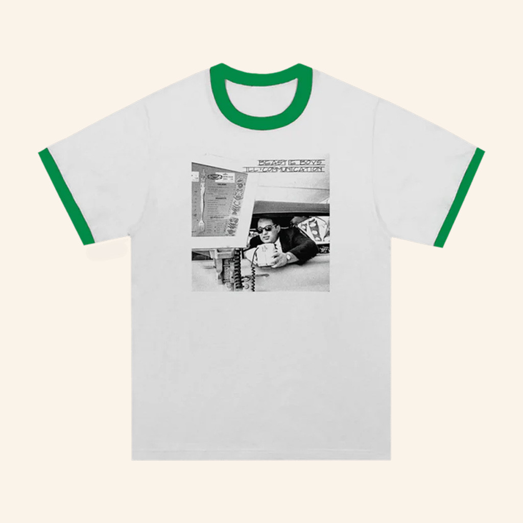 Beastie Boys Merch Ill Communication Album Cover Ringer T-Shirt Best Gifts For Hip Hop Fans