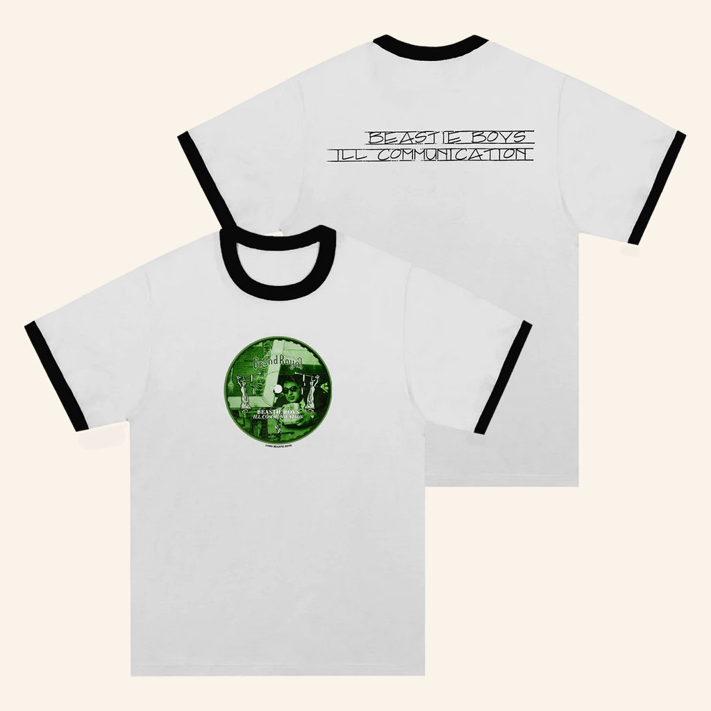 Beastie Boys Merch Ill Communication Record Label Ringer T-Shirt Gifts For Hip Hop Lovers