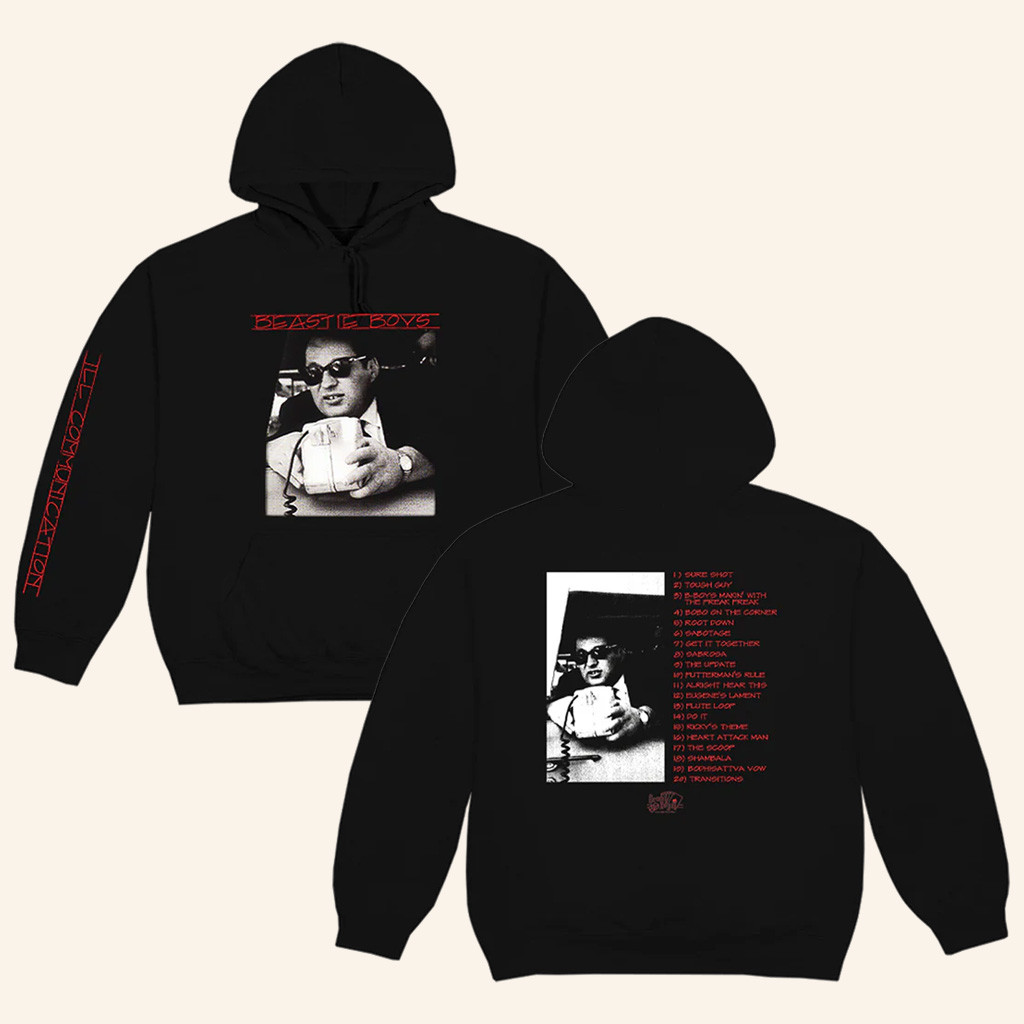 Beastie Boys Merch Ill Communication Tracklist Hoodie Gifts For Hip Hop Fans