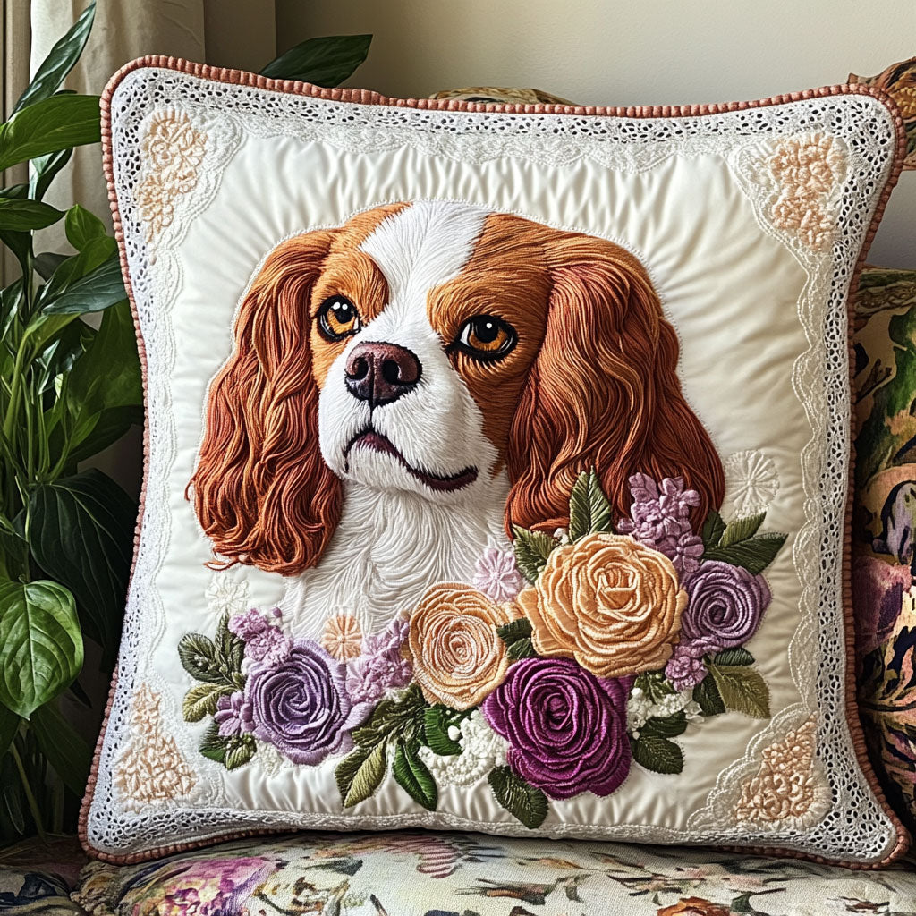 Beautiful Buddy Quilted Pillow Case Colorful Throw Pillows Christmas Gift To Daddy From Daughter