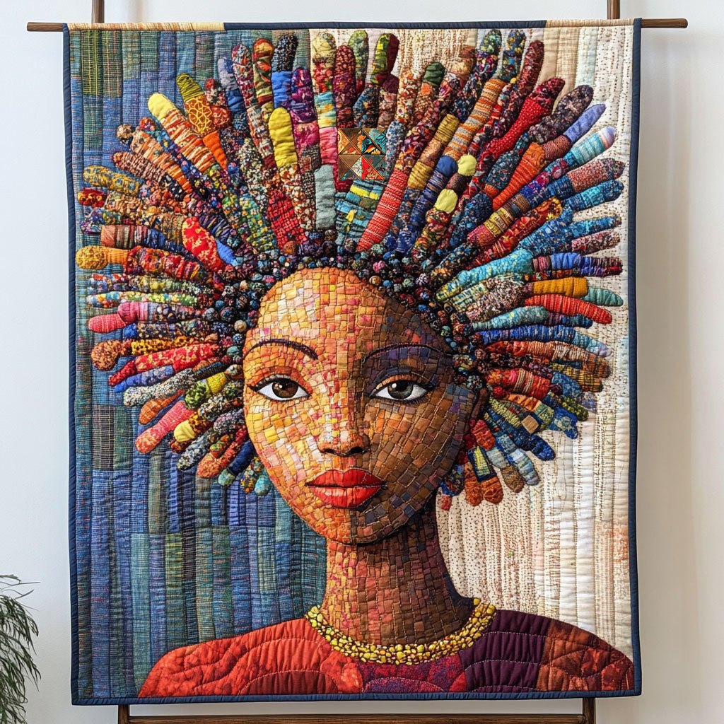 Beauty of Black Women WQuilt Blanket Couch Blanket Father's Day Gifts For Grandpa