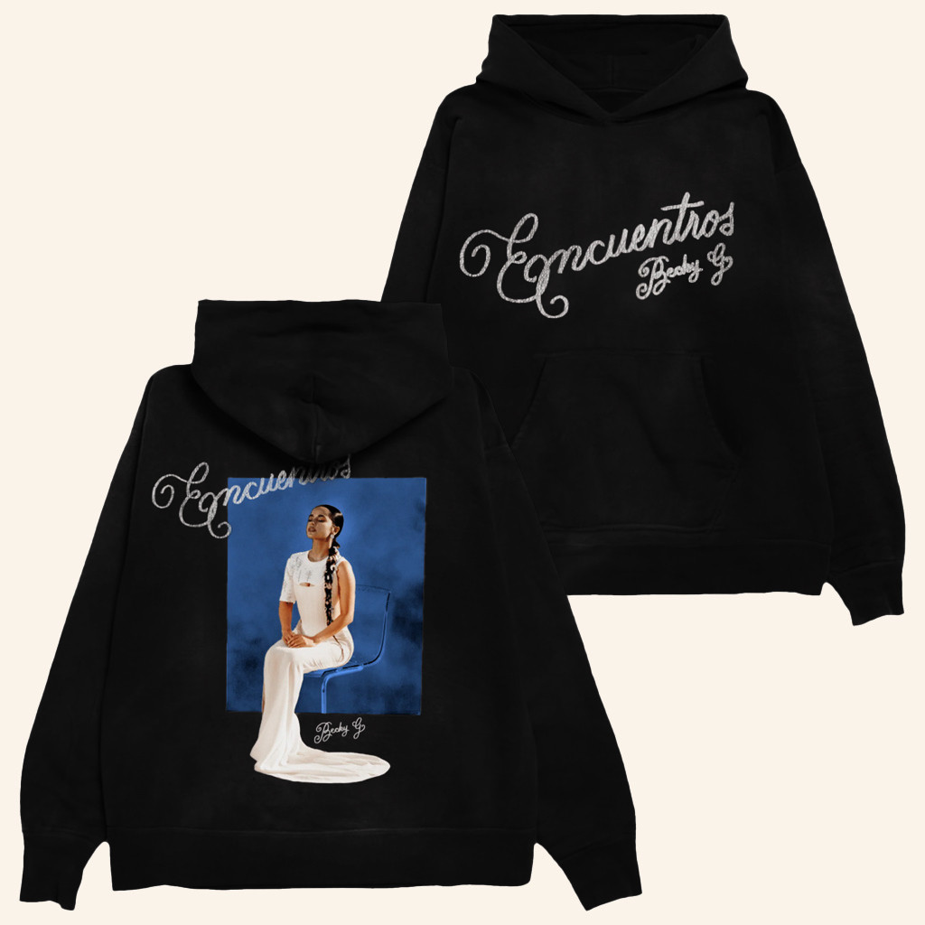 Becky G Merch Encuentros Vintage Hoodie Gifts For Music Enthusiasts Becky G Merch Encuentros Vintage Hoodie Gifts For Music Enthusiasts