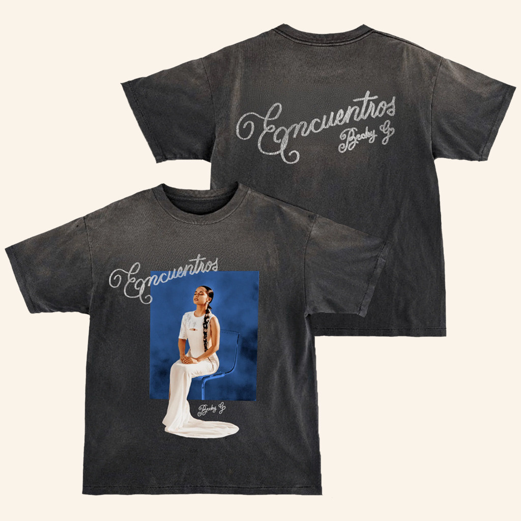 Becky G Merch Encuentros Vintage T-Shirt Best Gifts For Music Lovers Becky G Merch Encuentros Vintage T-Shirt Best Gifts For Music Lovers