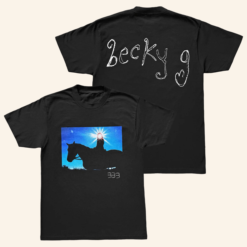 Becky G Merch Ride Horse Black T-Shirt Gift Ideas For Music Lovers