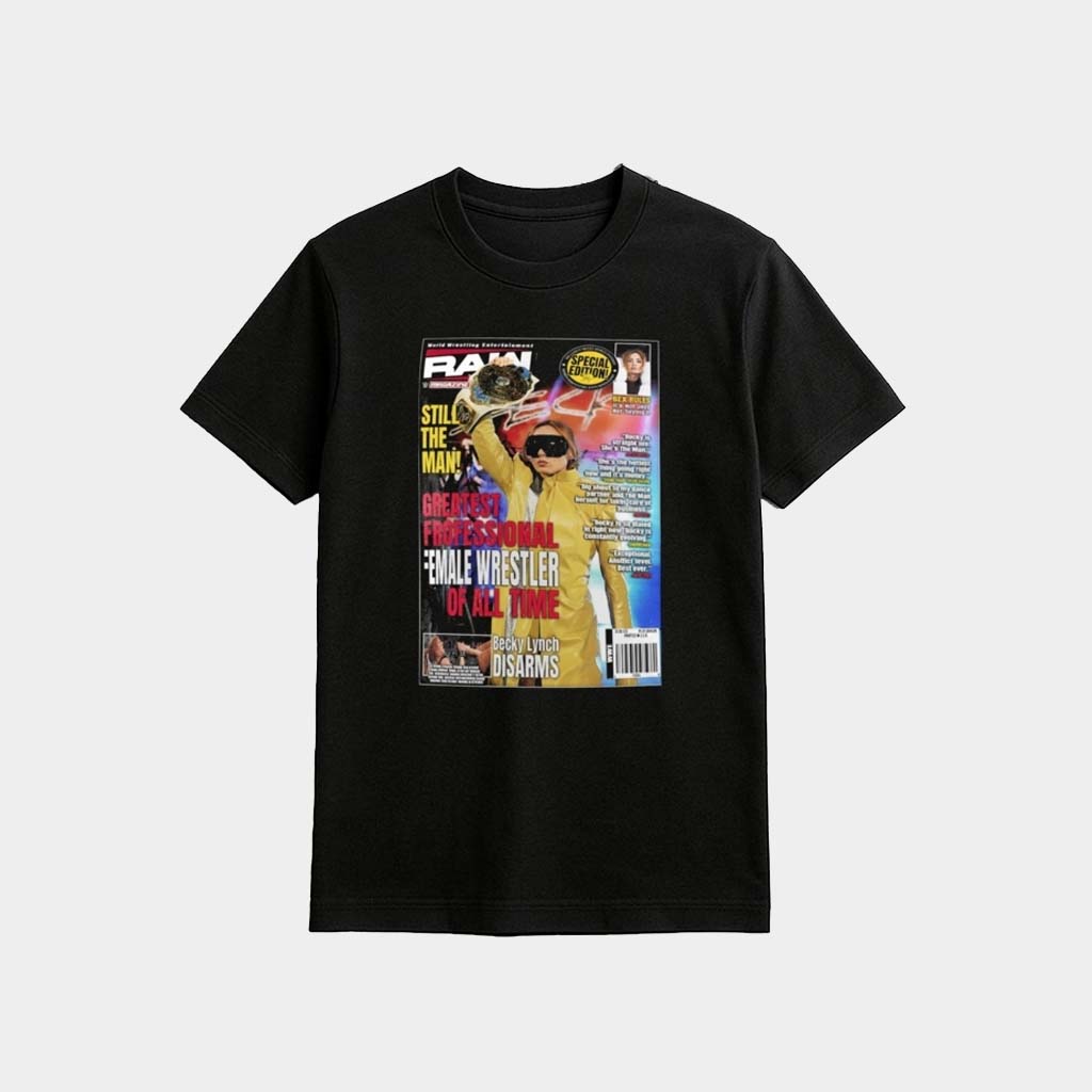 Becky Lynch Magazine Cover Shirt Becky Lynch Merch Gift Ideas For Wife