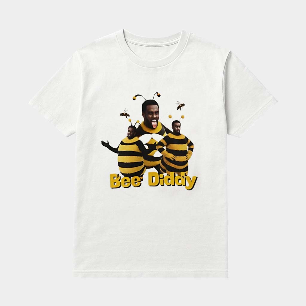 Bee Diddy Graphic Meme Shirt Funny Shirts Gifts For Boyfriend