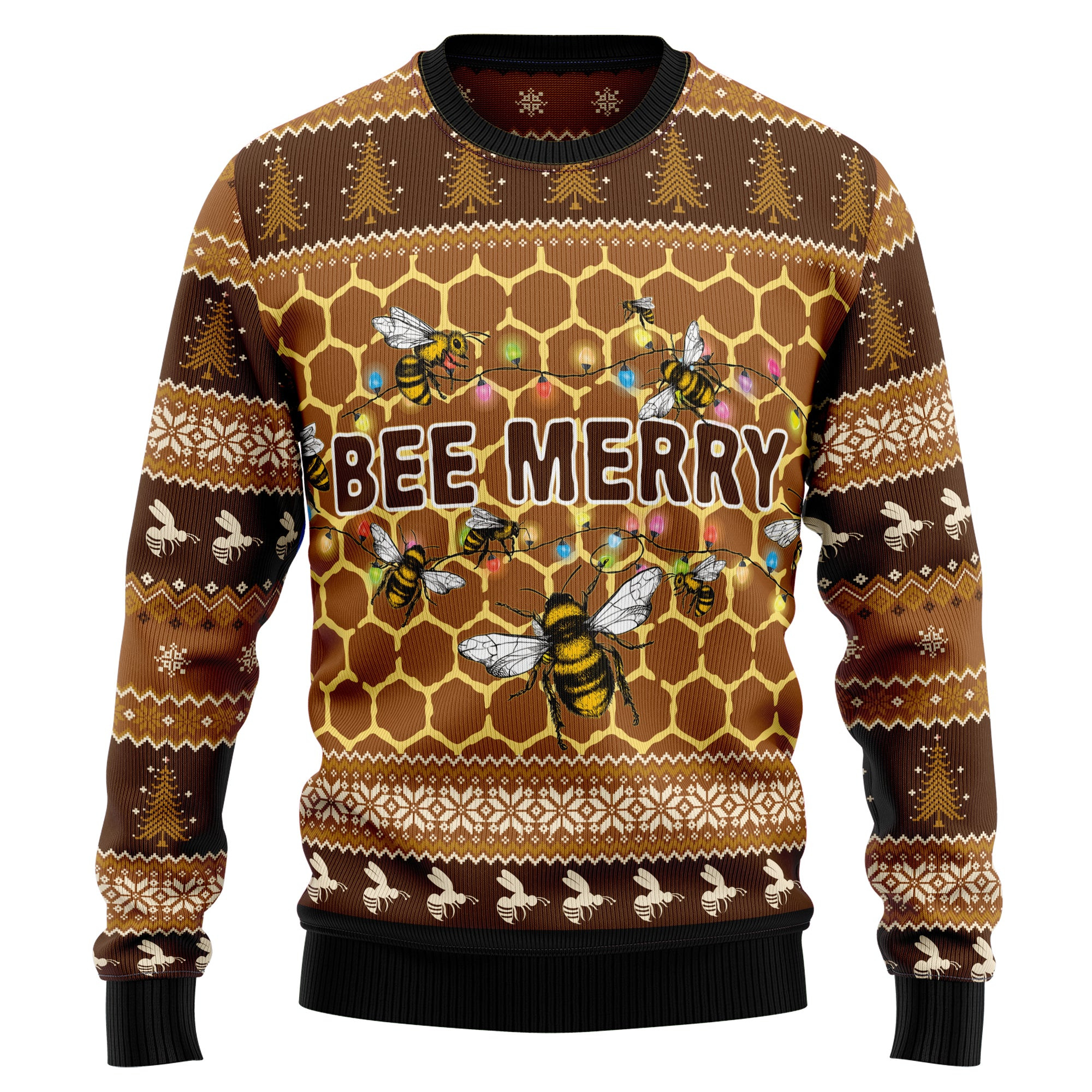 Bee Merry Ugly Christmas Sweater