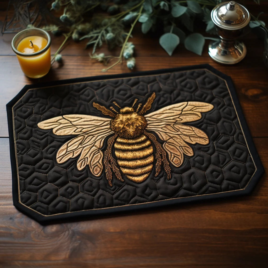 Bee Quilted Placemat Holiday Placemats Best Bee Gifts For Women