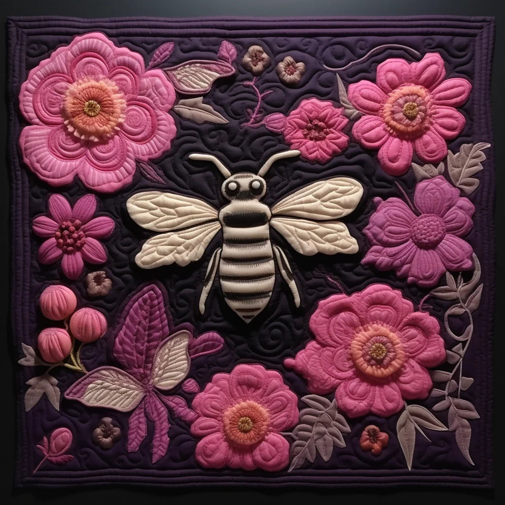 Bee Quilted Placemat Placemats For Round Table Best Bee Gifts For Women
