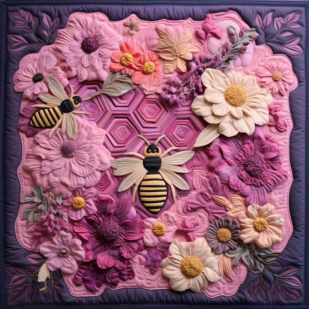Bee Quilted Placemat Placemats For Round Table Unique Bee Gifts