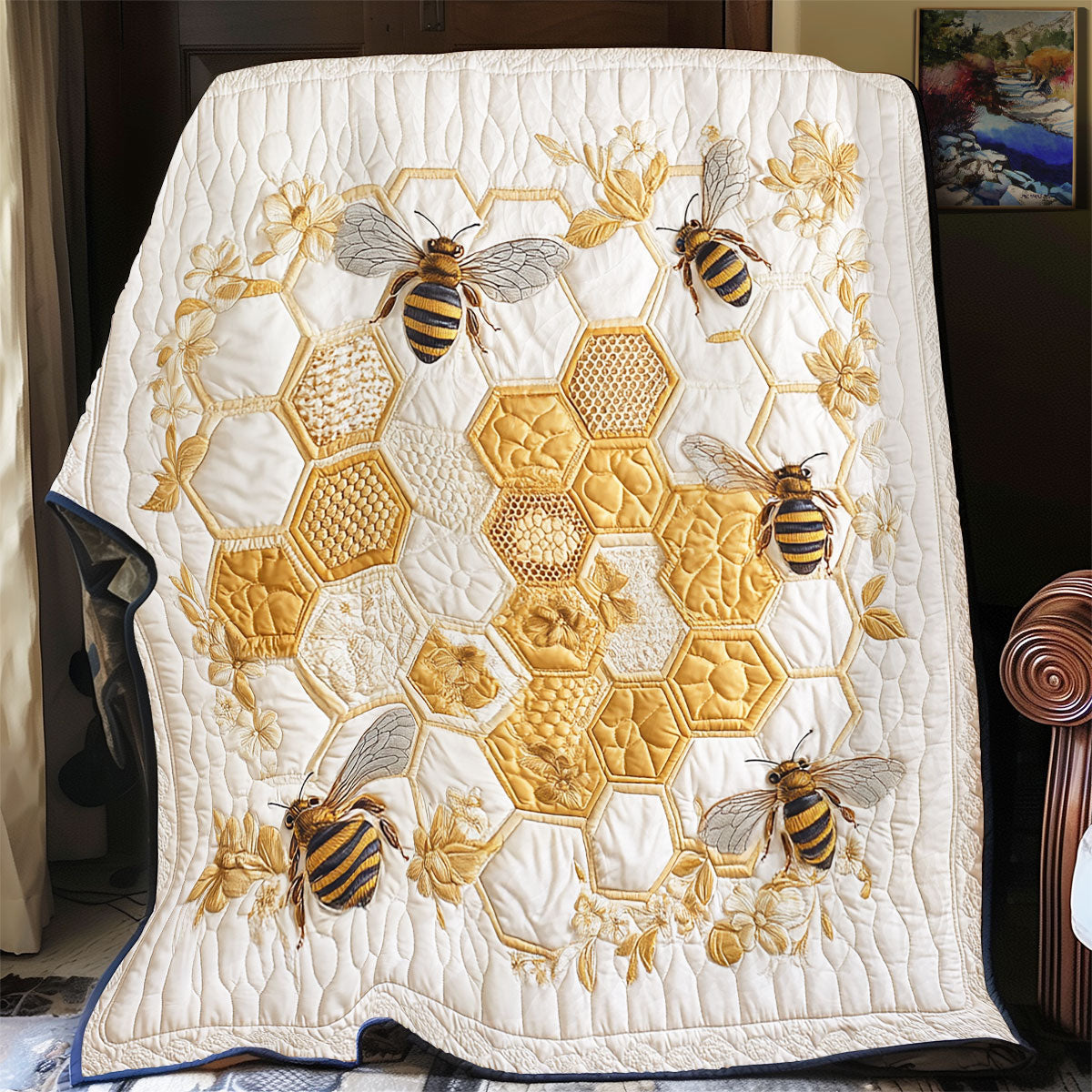 Beehive Quilt Blanket Christmas Blanket Christmas Gifts For Your Family