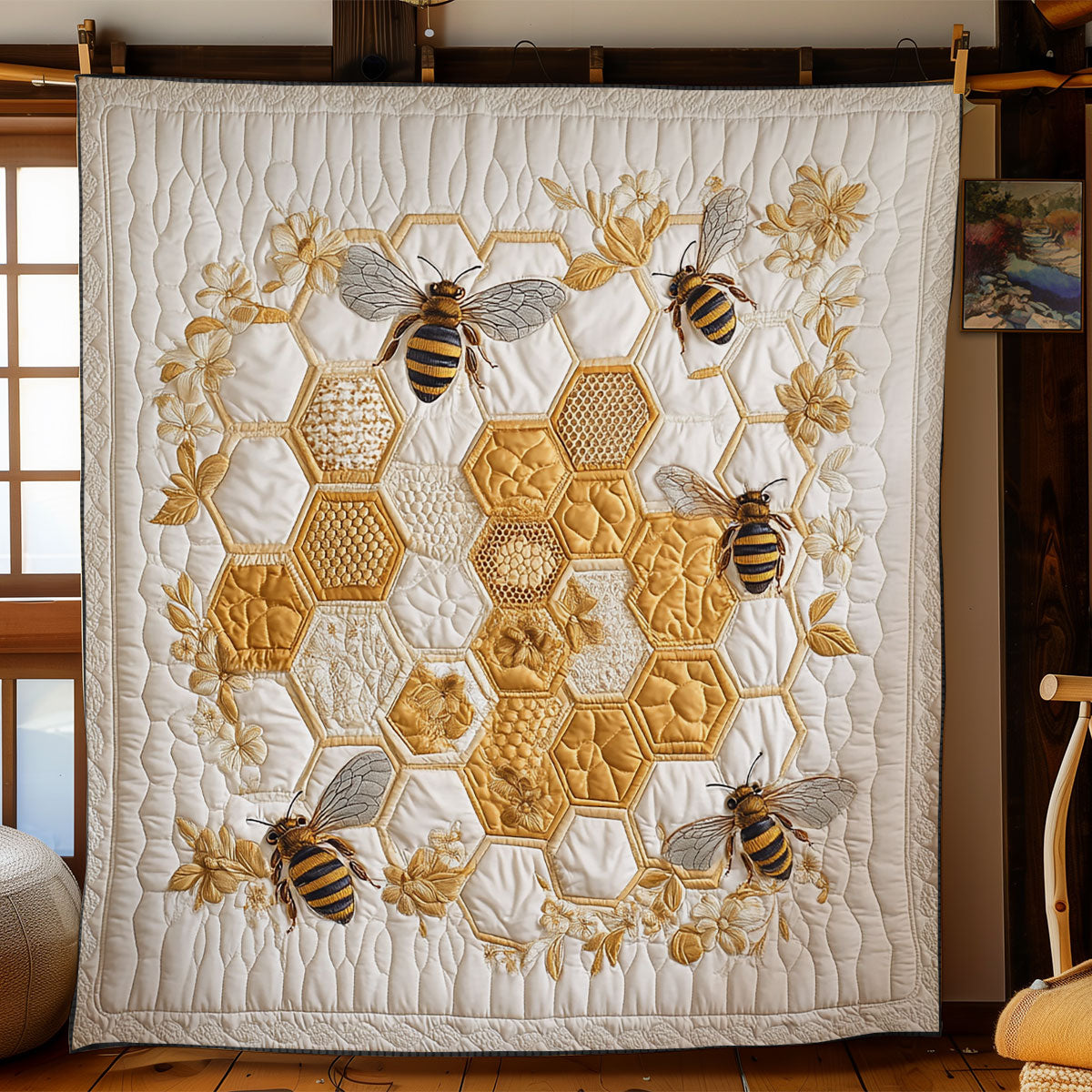 Beehive Quilt Blanket Christmas Blanket Christmas Gifts For Your Family