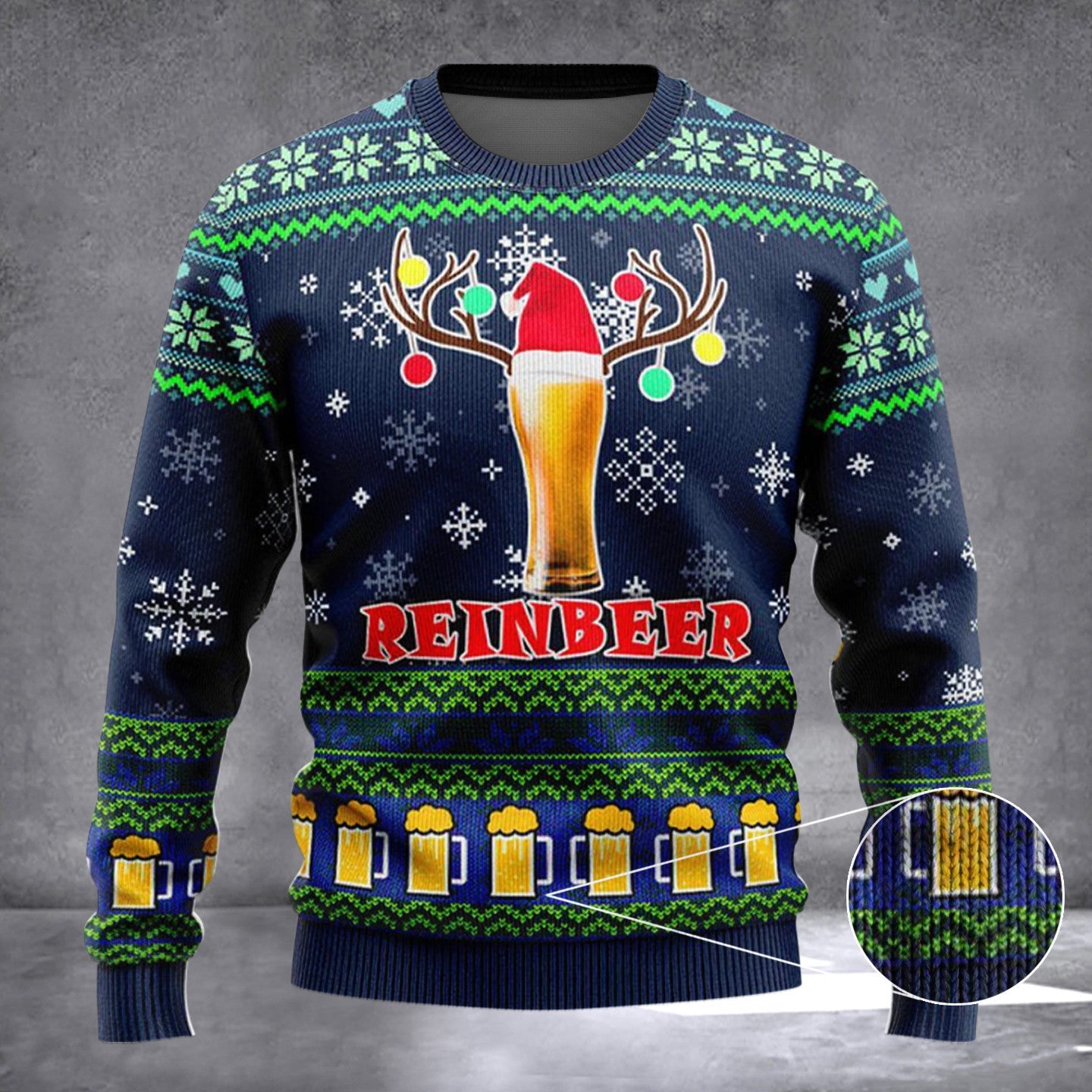 Beer Reindeer Christmas Ugly Sweater Funny Xmas Sweater Gifts For Beer Lovers Beer Reindeer Christmas Ugly Sweater Funny Xmas Sweater Gifts For Beer Lovers