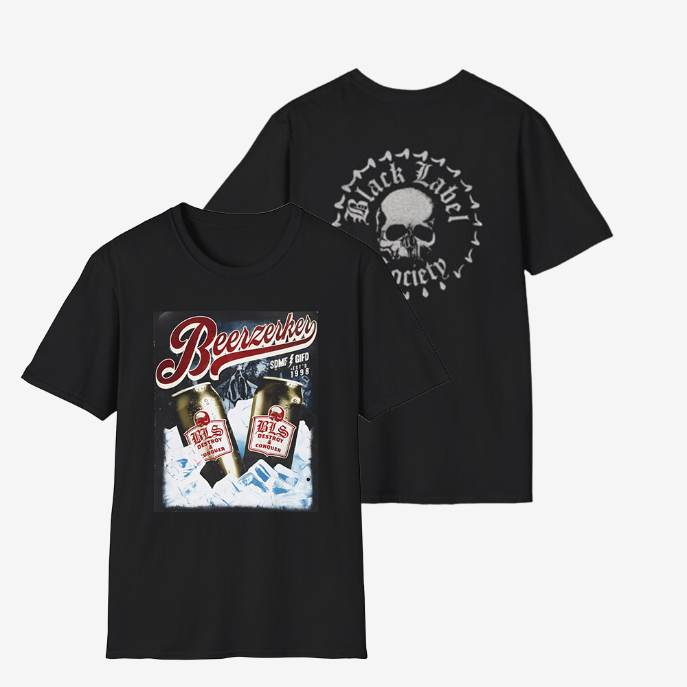 Beerzerker Can Black Label Society T-Shirt Trendy Clothes Zakk Wylde Merch