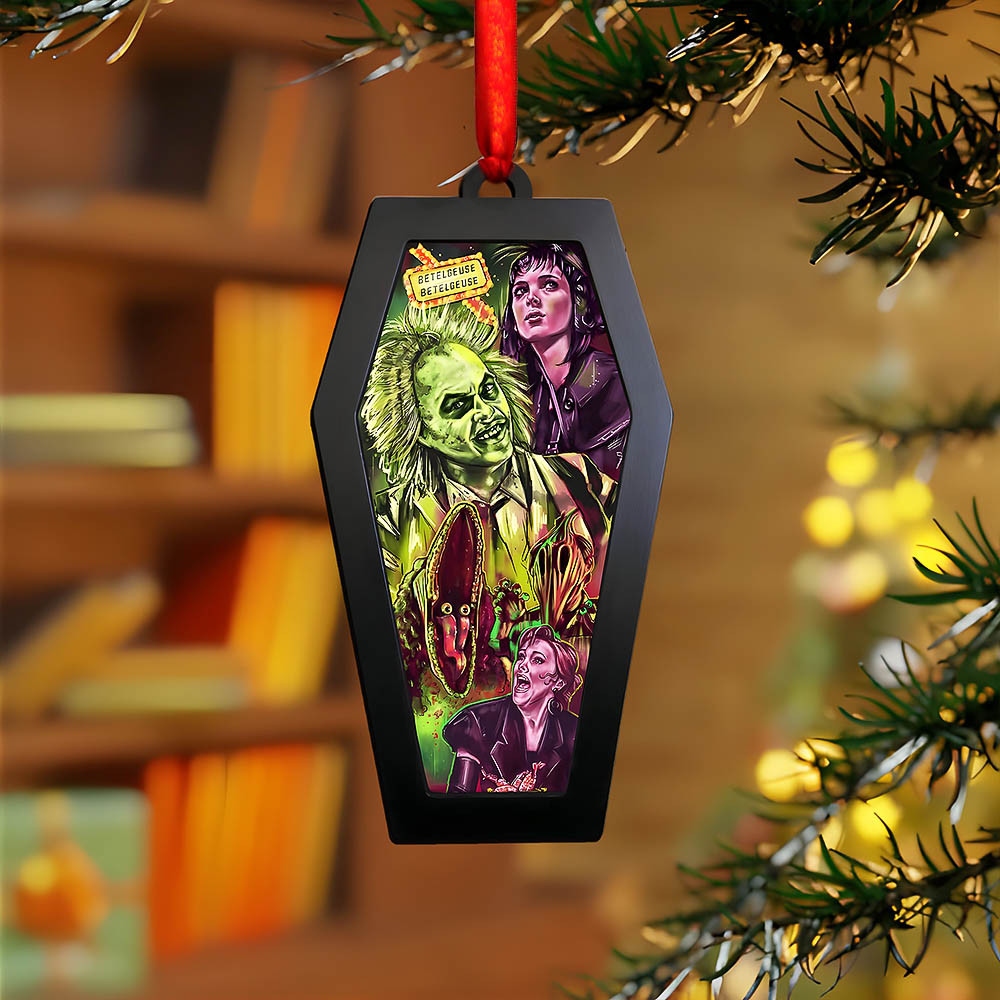 Beetlejuice And Haunted Hijinks Ornament Unique Halloween Gift For Him Or Her
