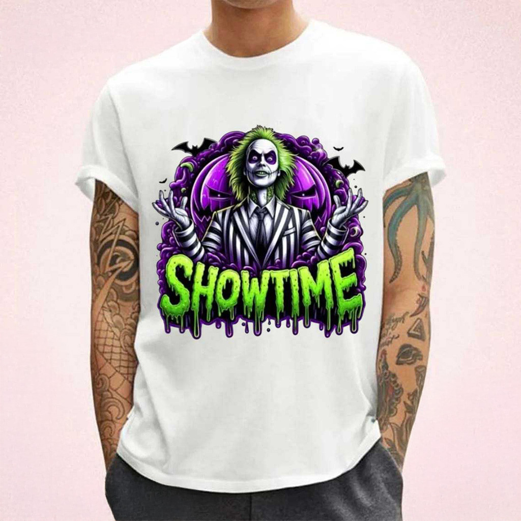 Beetlejuice Showtime Spooky Season T-Shirt Gift Ideas For Husband Beetlejuice Showtime Spooky Season T-Shirt Gift Ideas For Husband