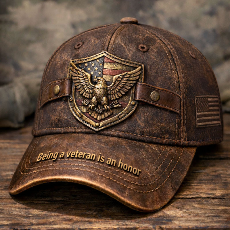 Being A Veteran Is An Honor Hat Proud Veteran Baseball Cap Best Gift For Veterans