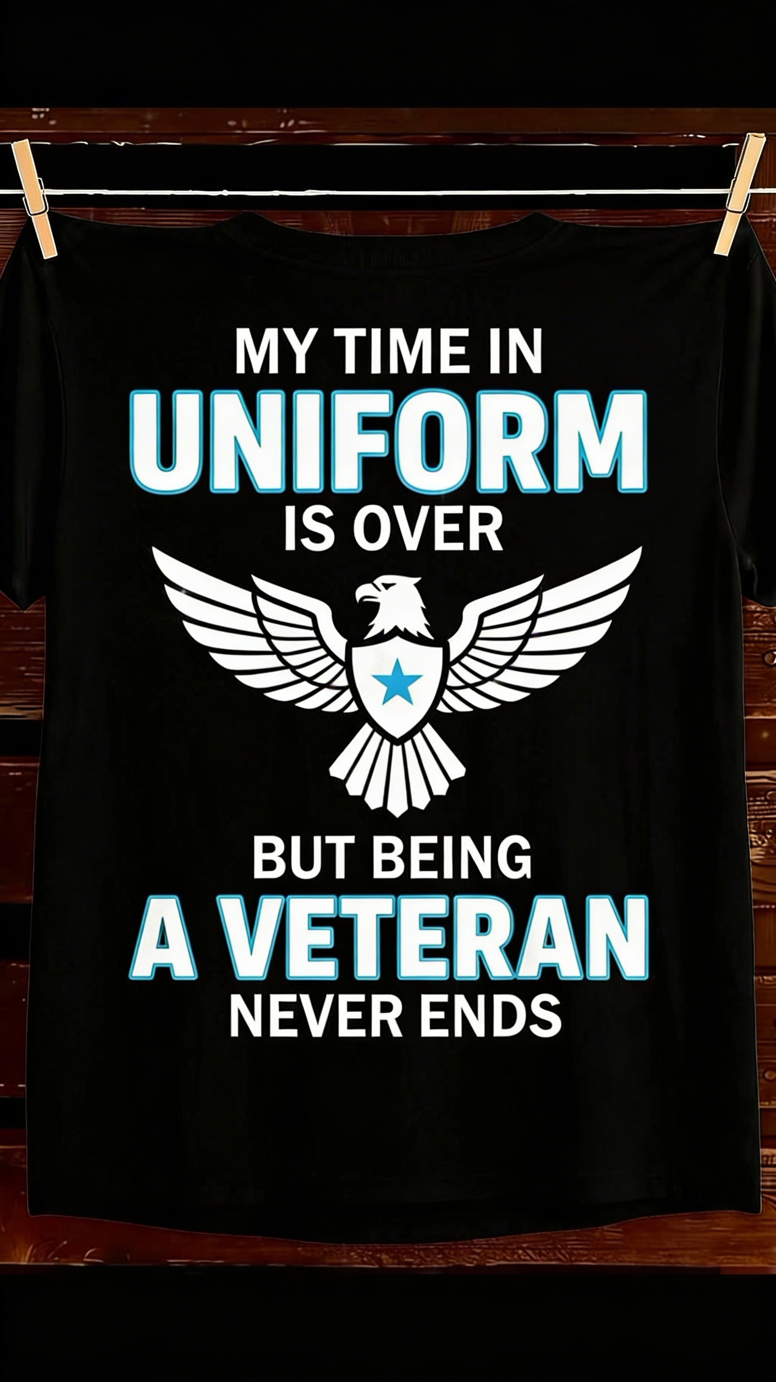 Being A Veteran Never Ends T Shirt 1776 2026 250th Anniversary Pride Tribute Gift For Him