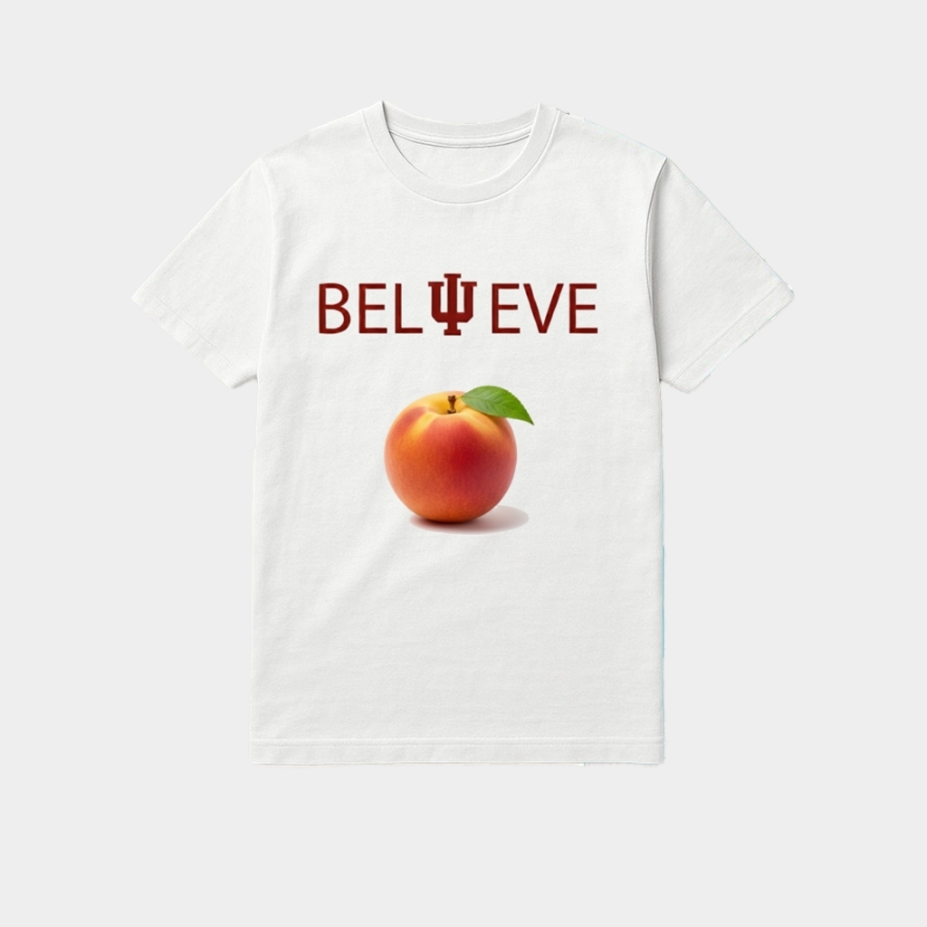 Believe Indiana Football Peach Bowl Champions Shirt Presents For Football Fans