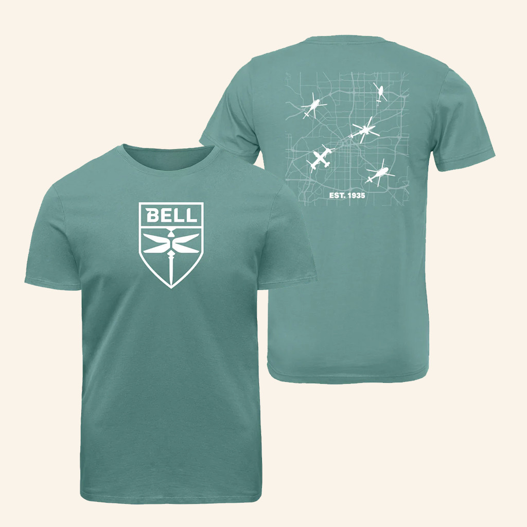 Bell Gift Merch Bell Flight Grid T-Shirt Best Gifts For Husband
