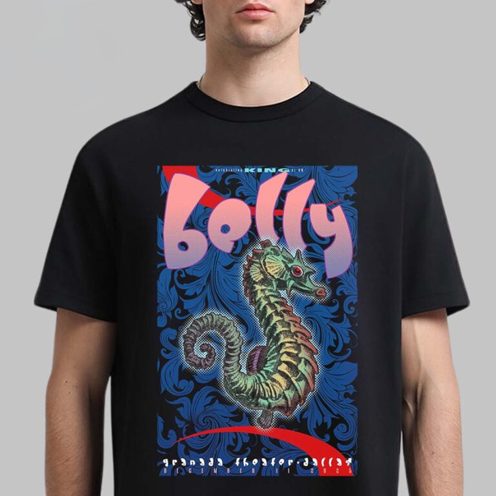 Belly Band Celebrating King 30th Anniversary Dallas Texas 2025 At Granada Theater On December 11 2025 T-Shirt