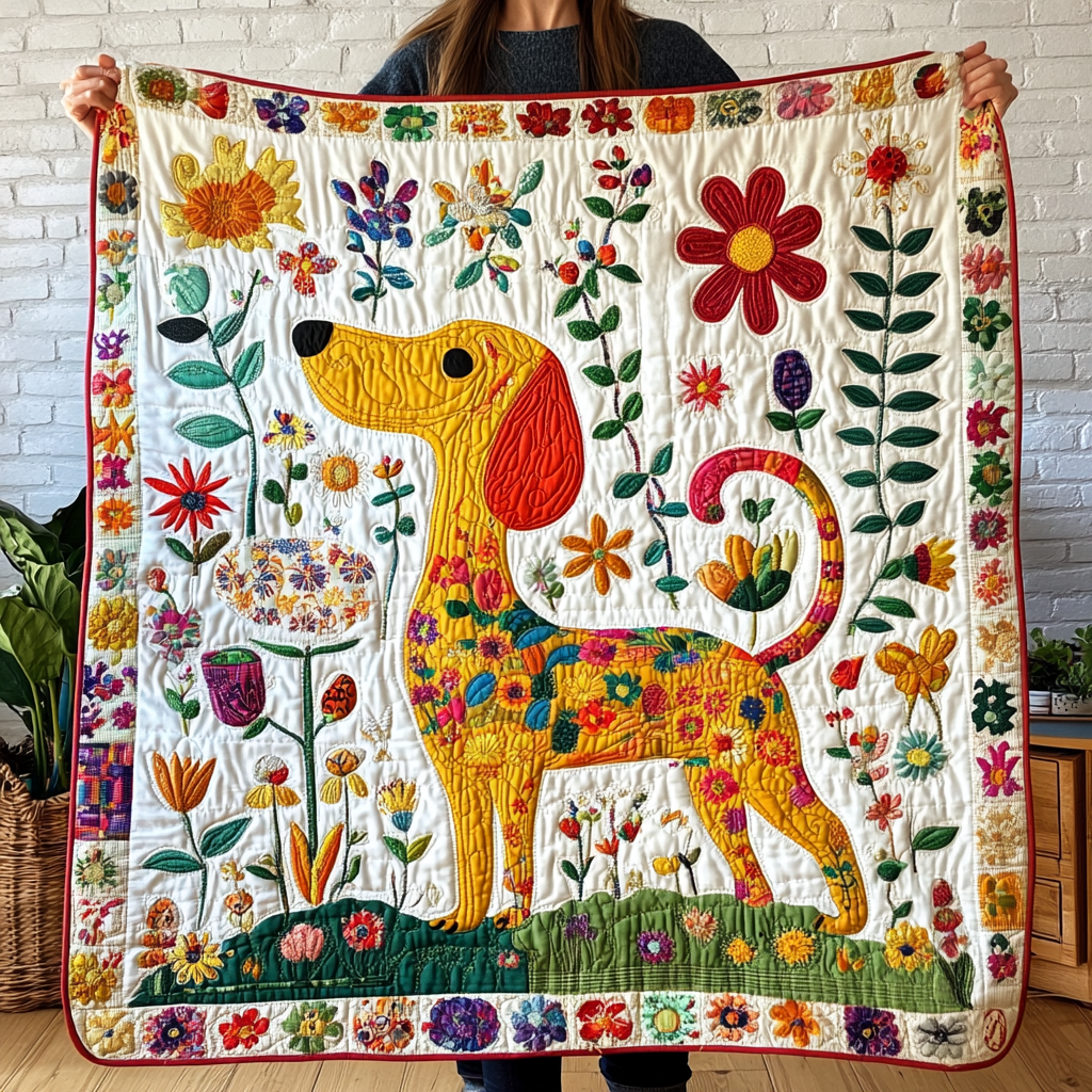 Belly Dragger Bliss Quilted Blanket Gifts For Pet Owners