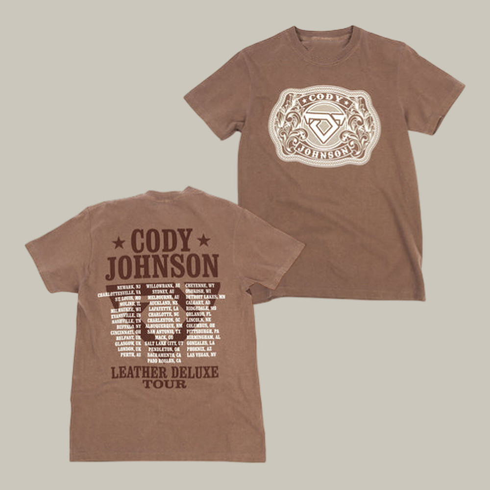 Belt Buckle Tour Cody Johnson T-Shirt Country Music Tee Cody Johnson Lover Gift