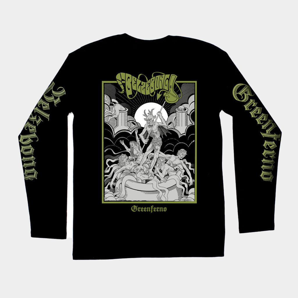 Belzebong Merch Greenferno Long Sleeve T-Shirt Best Birthday Gift For Brother-1 Belzebong Merch Greenferno Long Sleeve T-Shirt Best Birthday Gift For Brother-1