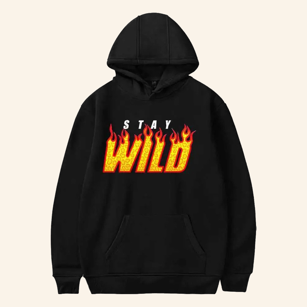 Ben Azelart Merch Stay Wild Hoodie Stay Wild Merch Birthday Presents For Boyfriend